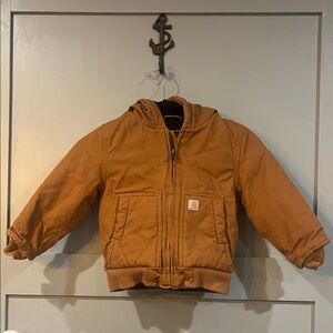Carhartt Tan Hooded Jacket